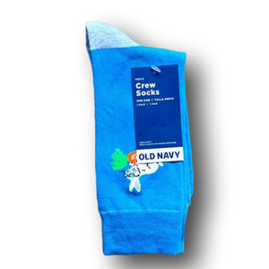 3/$18 Bunny & Carrot Funny Novelty Crew Socks - Brand New